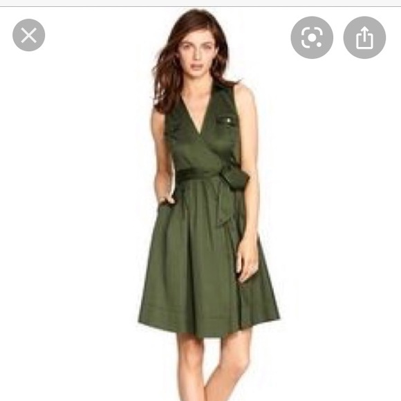 White House Black Market Dresses & Skirts - WHBM sleeveless wrap dress